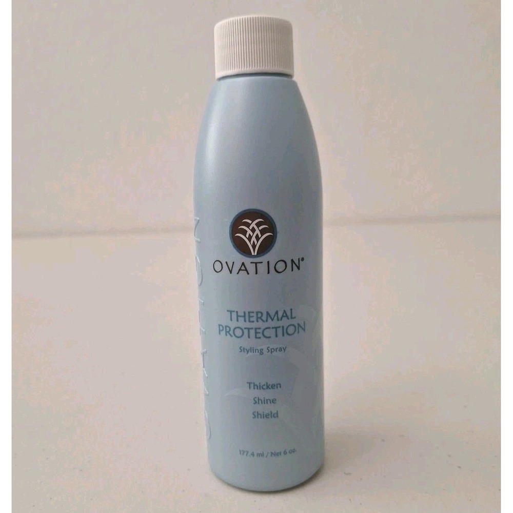 Ovation Hair Thermal Protection Sprays Thicken Shine Shield Smooth 6oz RARE NEW